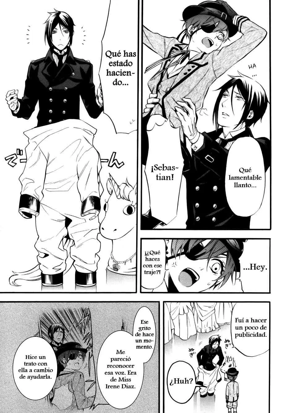 Black Butler capítulo 85, página 38