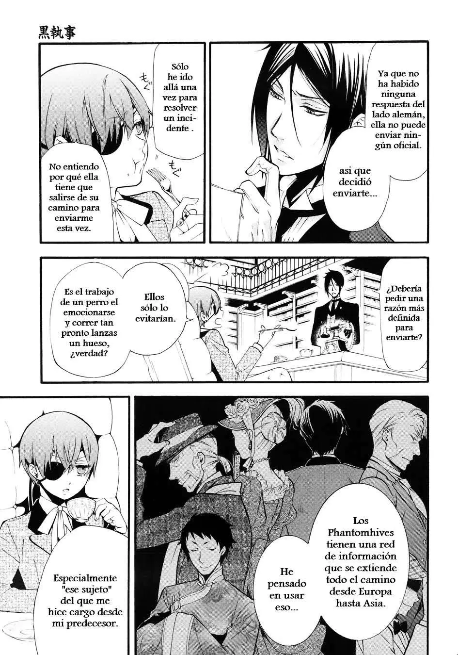 Black Butler capítulo 86, página 15
