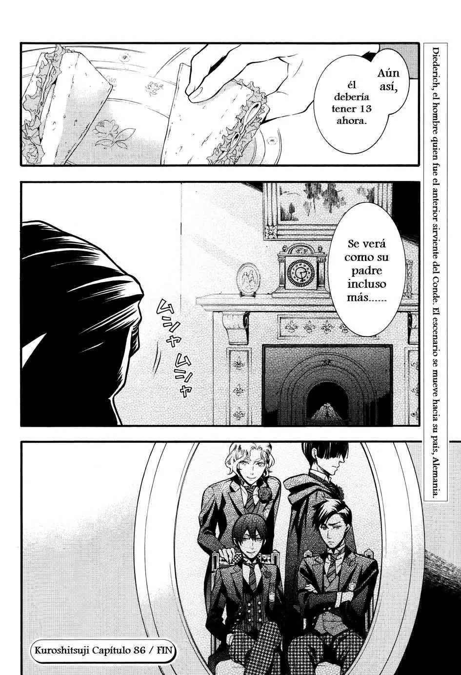 Black Butler capítulo 86, página 22