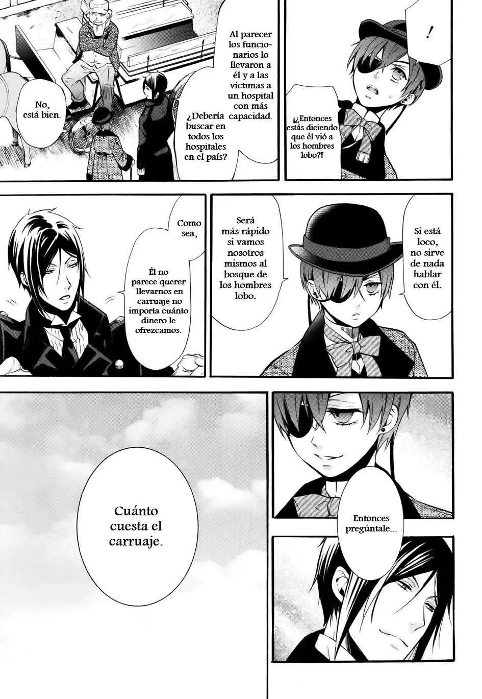 Black Butler capítulo 87, página 7