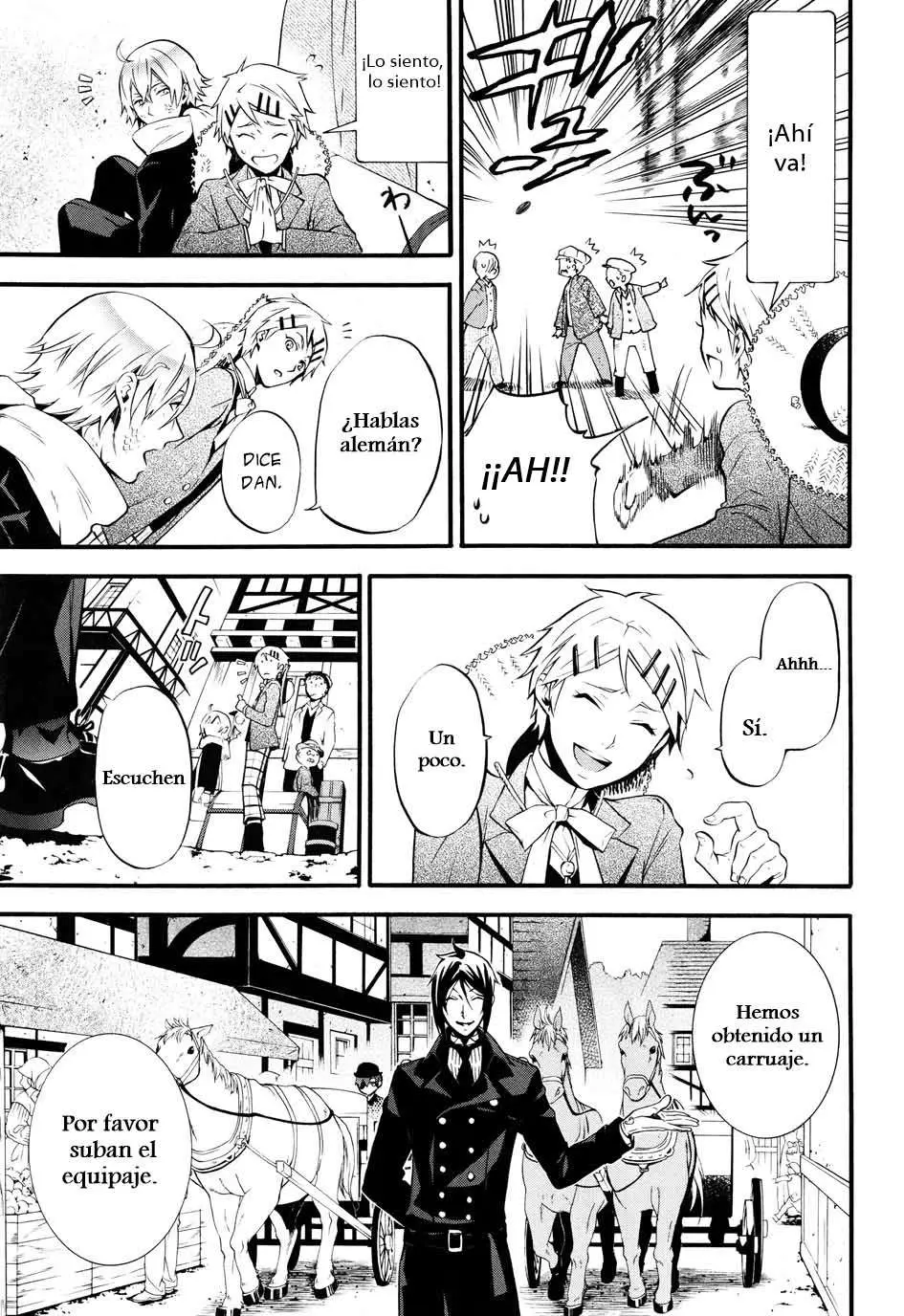 Black Butler capítulo 87, página 9