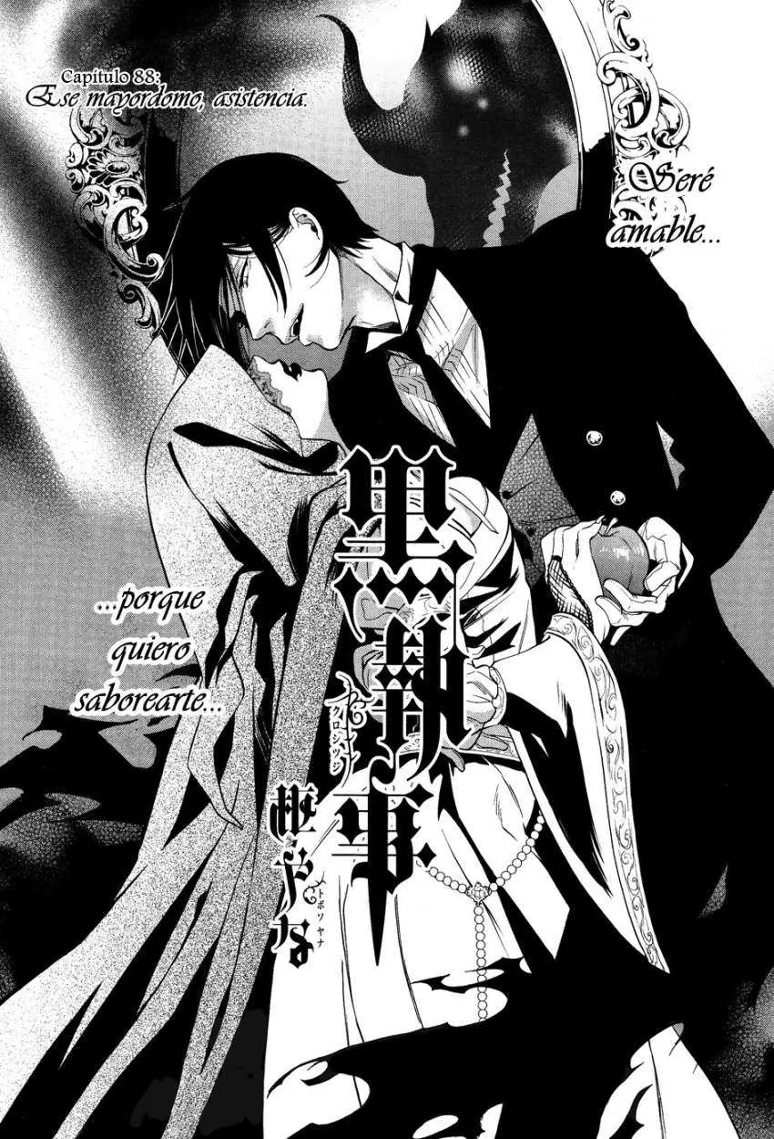 Black Butler capítulo 88, página 4