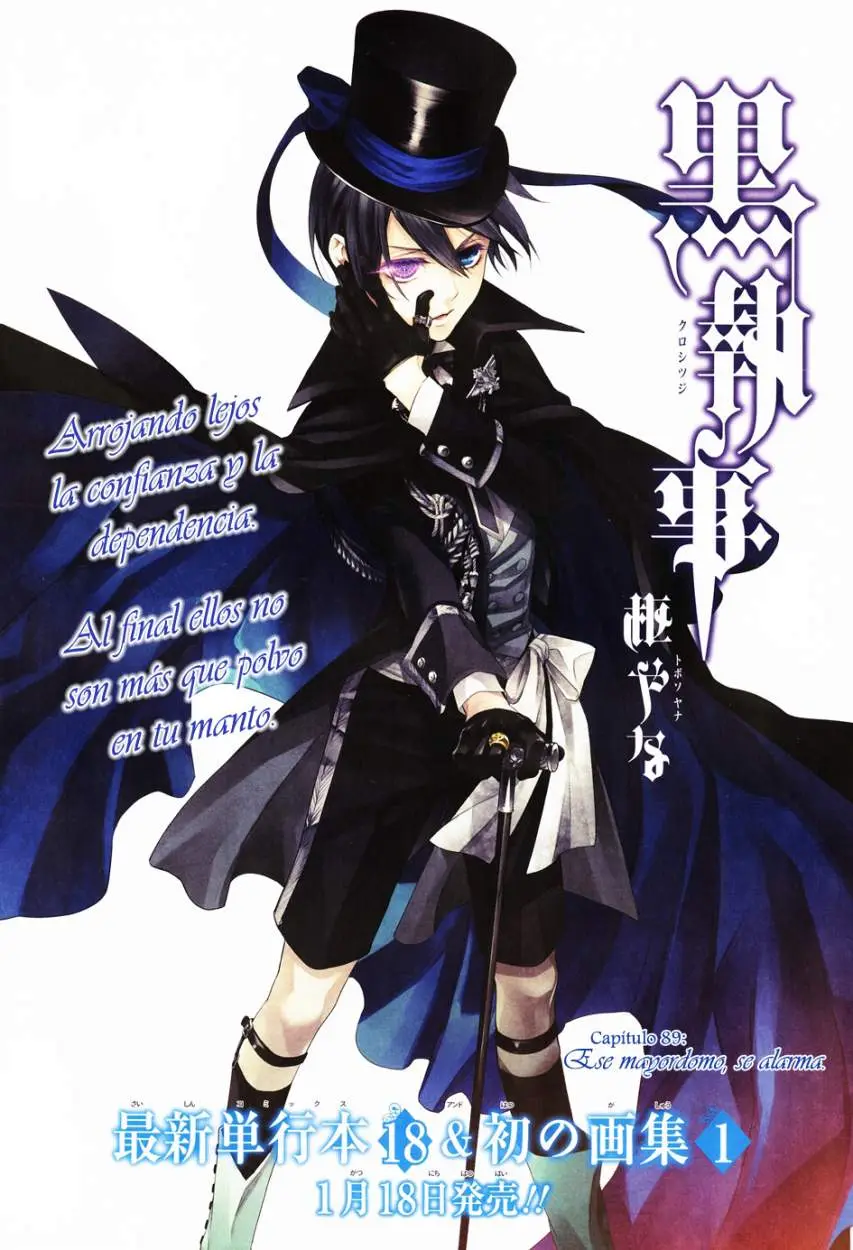 Black Butler capítulo 89, página 3