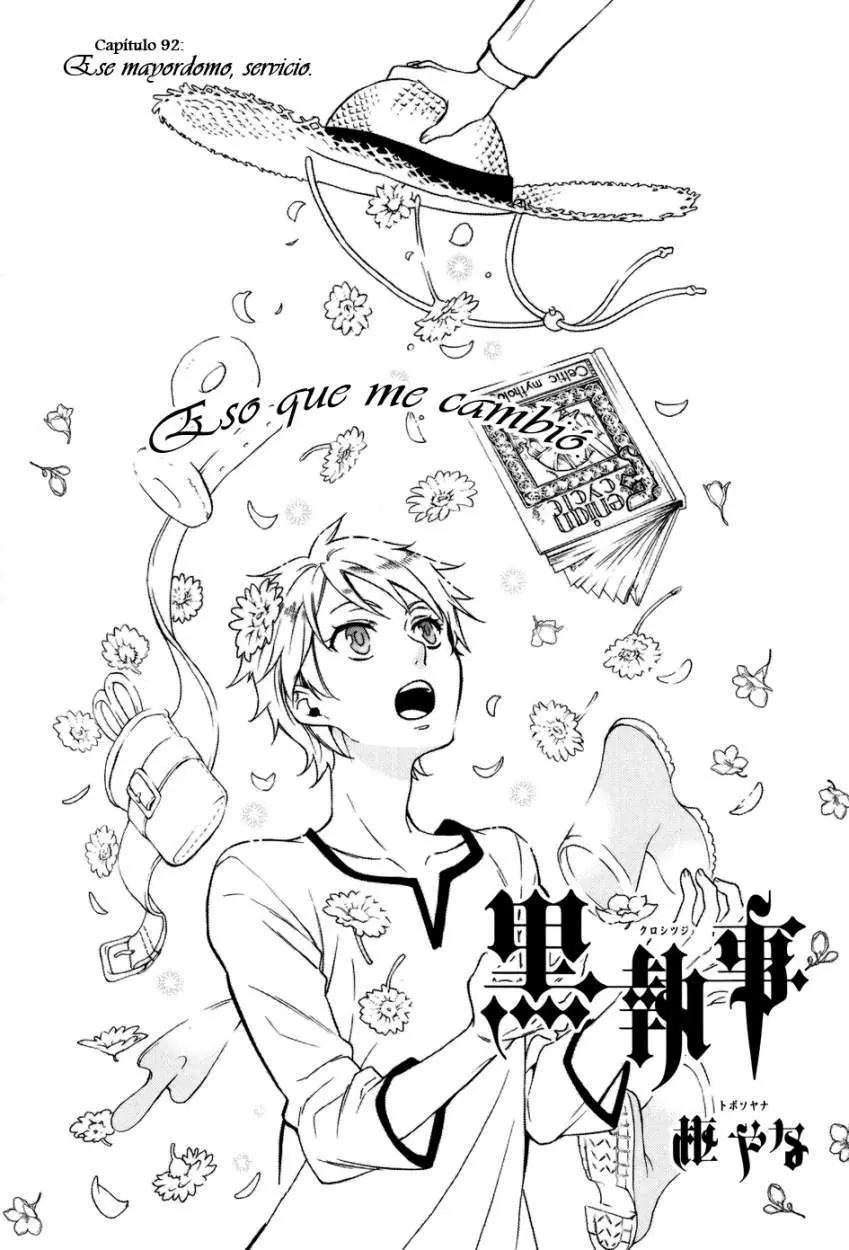 Black Butler capítulo 92, página 3