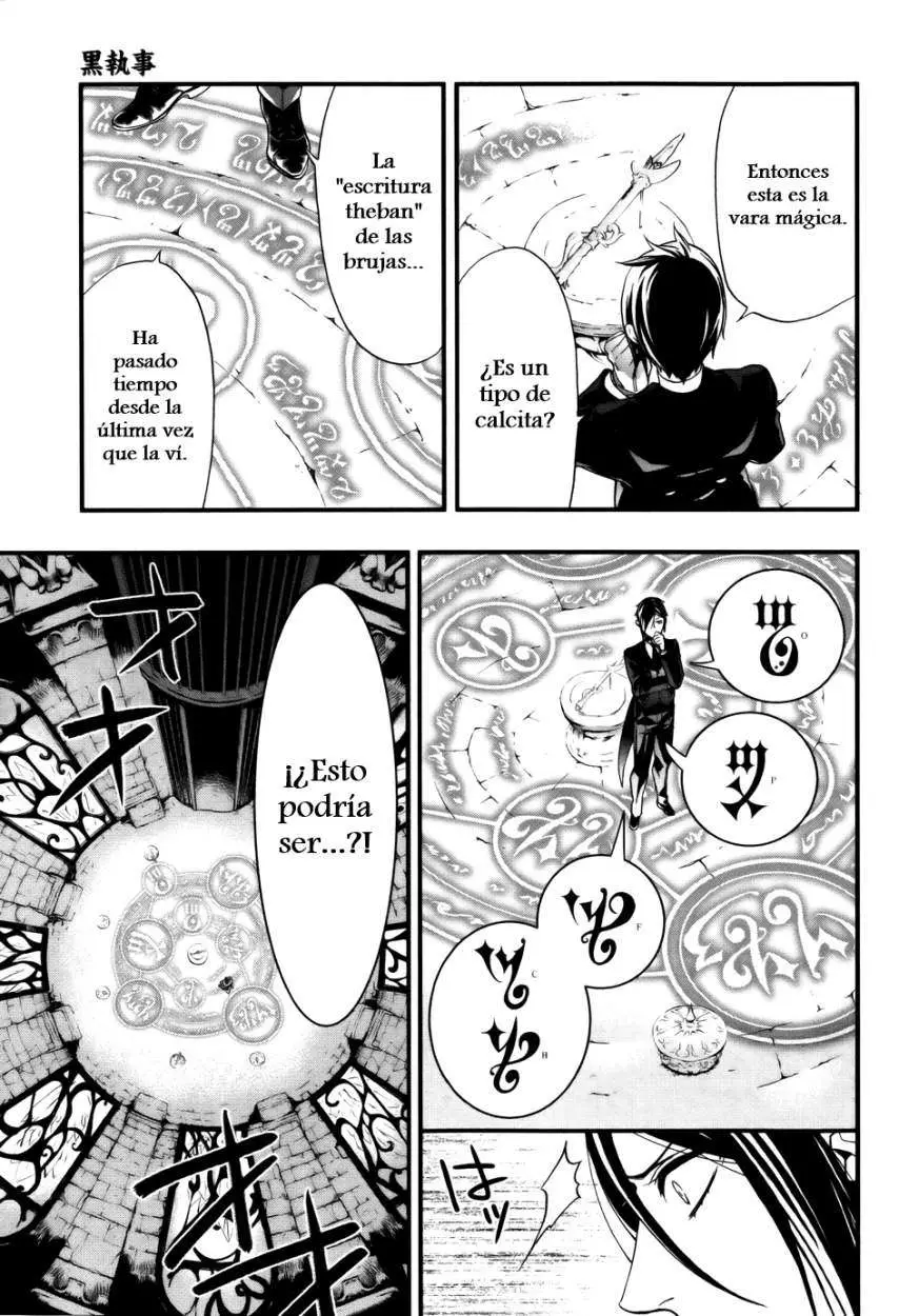 Black Butler capítulo 93, página 28