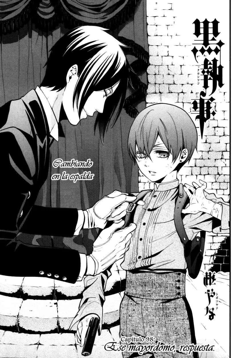 Black Butler capítulo 98, página 3