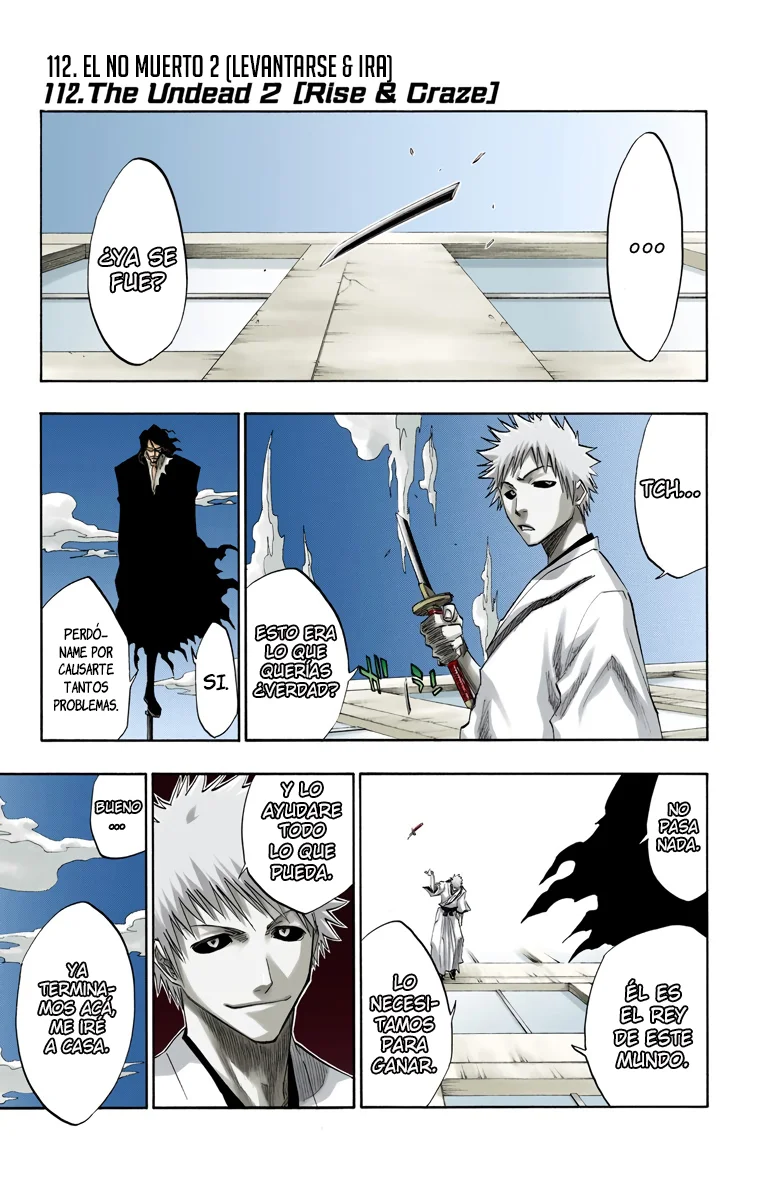 Bleach (Color) capítulo 112, página 2