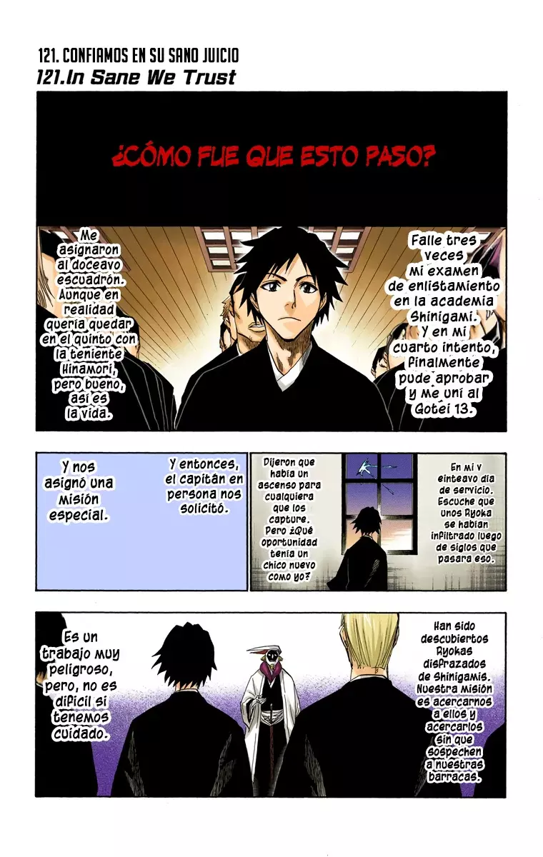Bleach (Color) capítulo 121, página 2