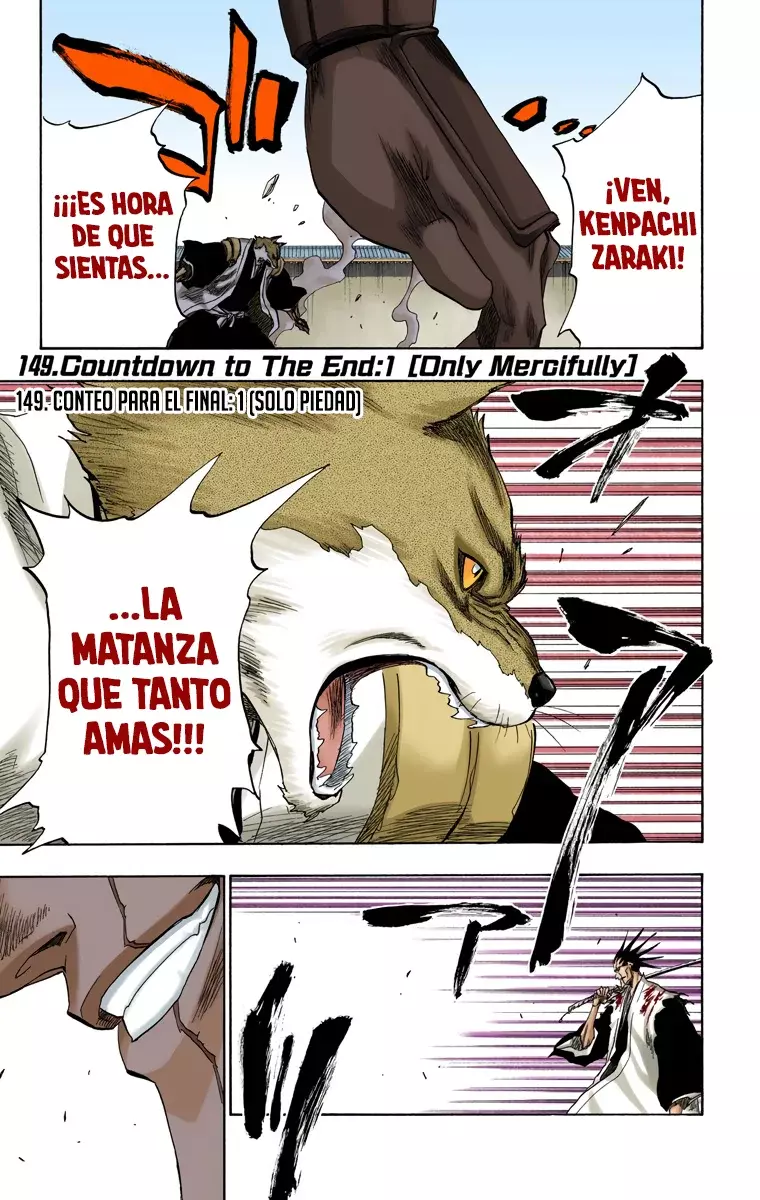 Bleach (Color) capítulo 149, página 2