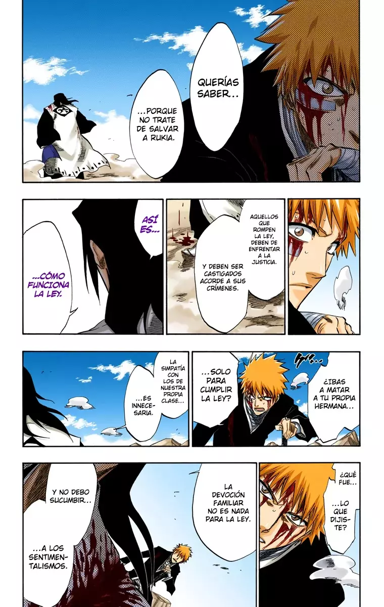 Bleach (Color) capítulo 167, página 8