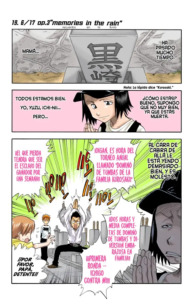 Bleach (Color) capítulo 19, página 2