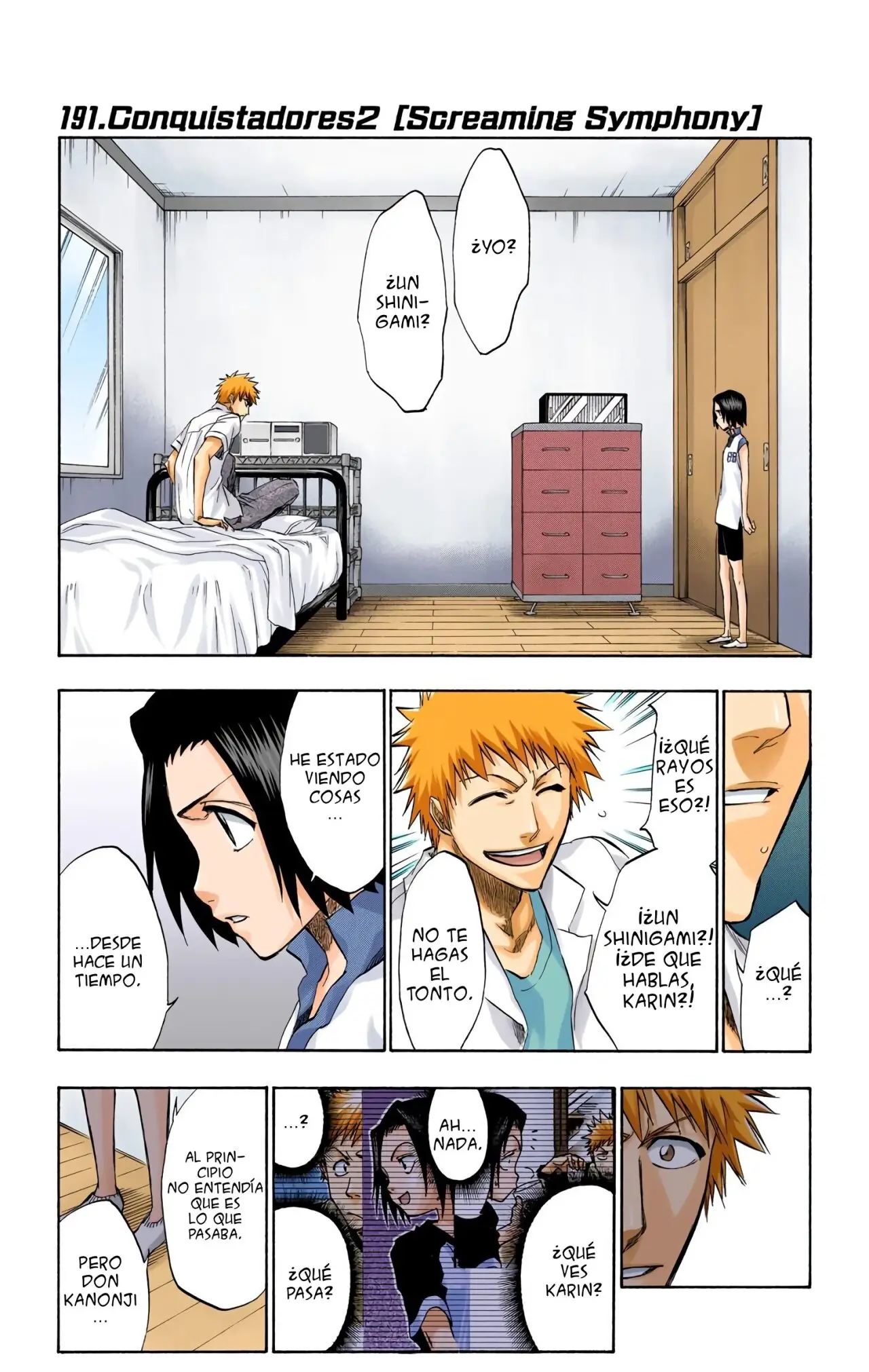 Bleach (Color) capítulo 191, página 1