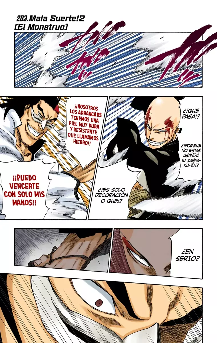 Bleach (Color) capítulo 203, página 2