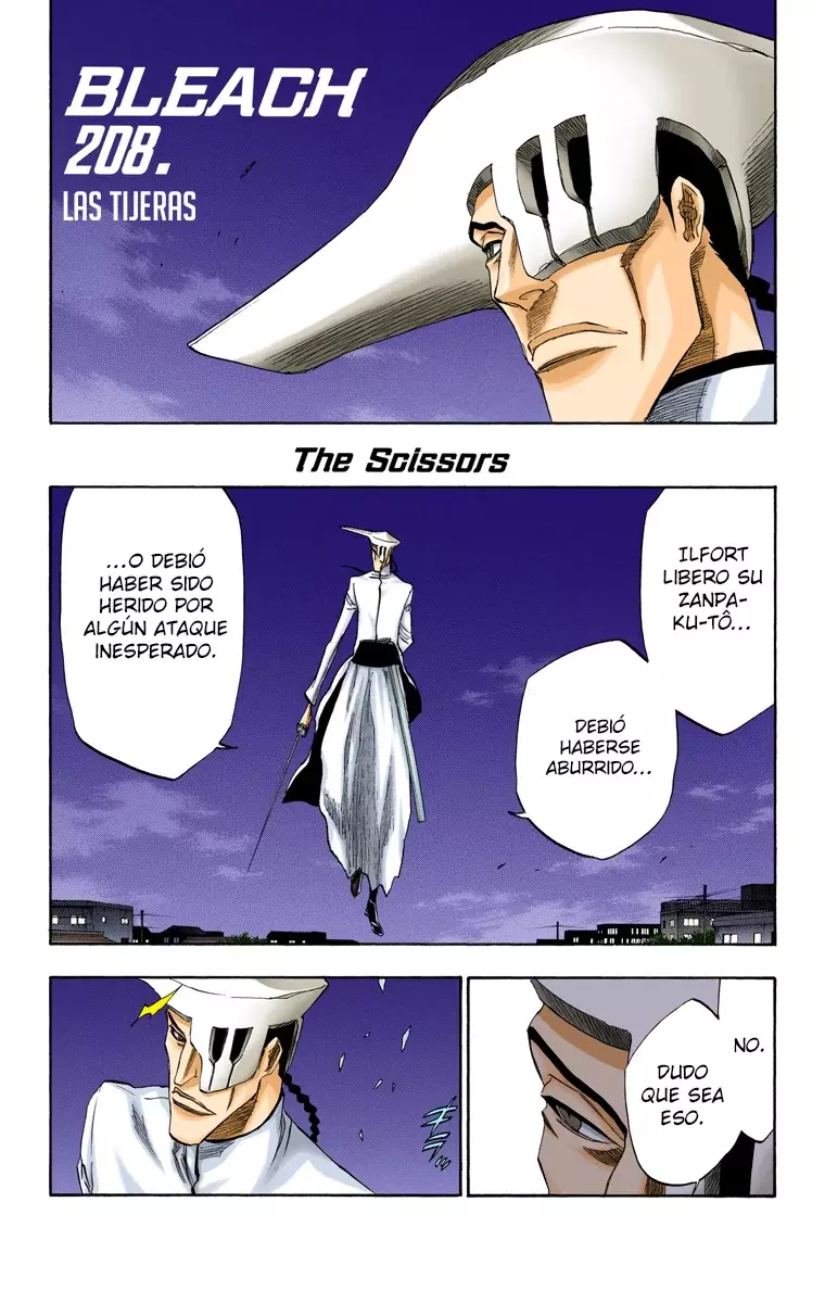 Bleach (Color) capítulo 208, página 8