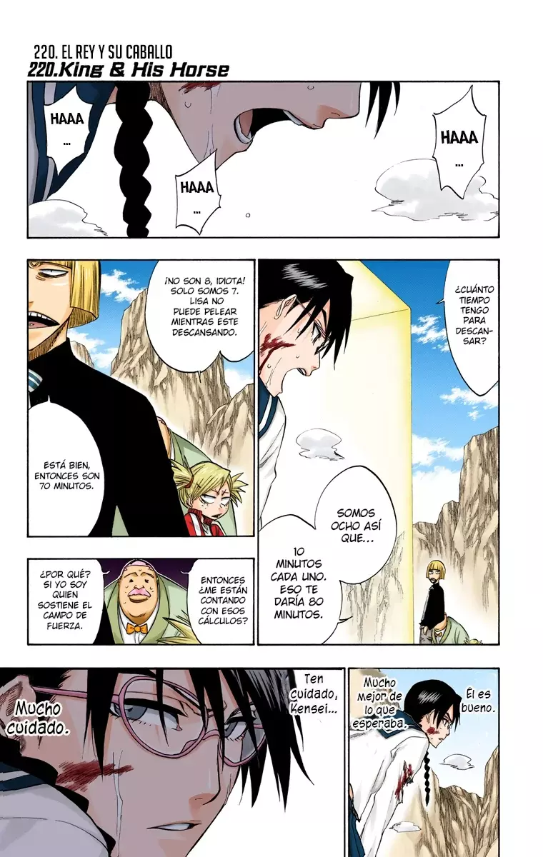 Bleach (Color) capítulo 220, página 2