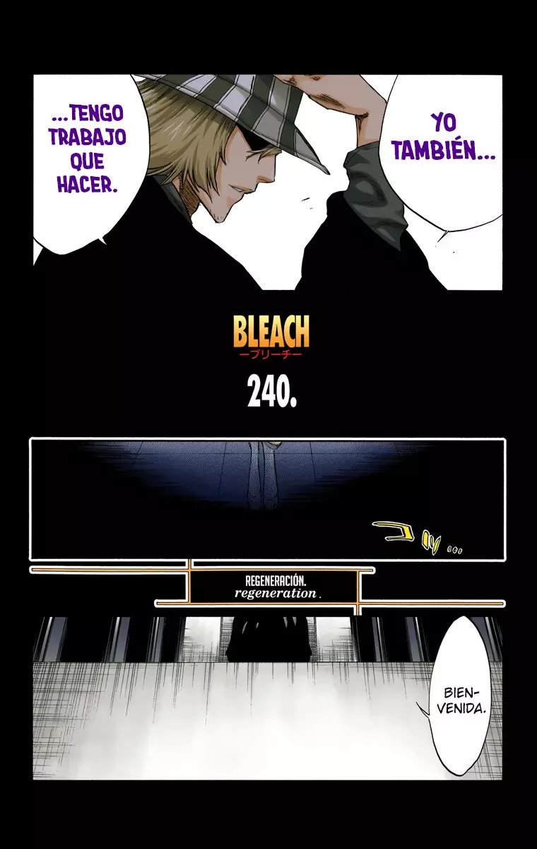 Bleach (Color) capítulo 240, página 8