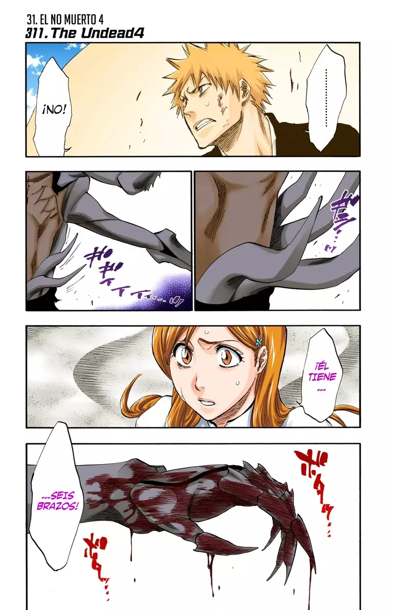 Bleach (Color) capítulo 311, página 2