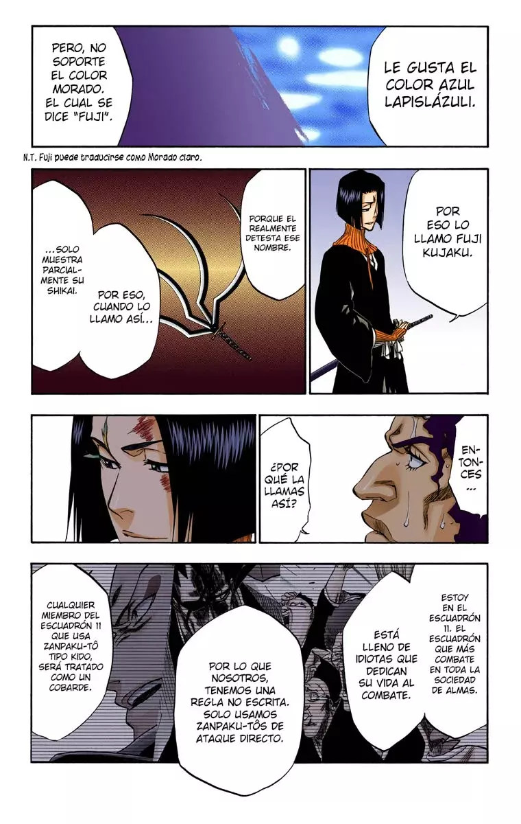 Bleach (Color) capítulo 322, página 6