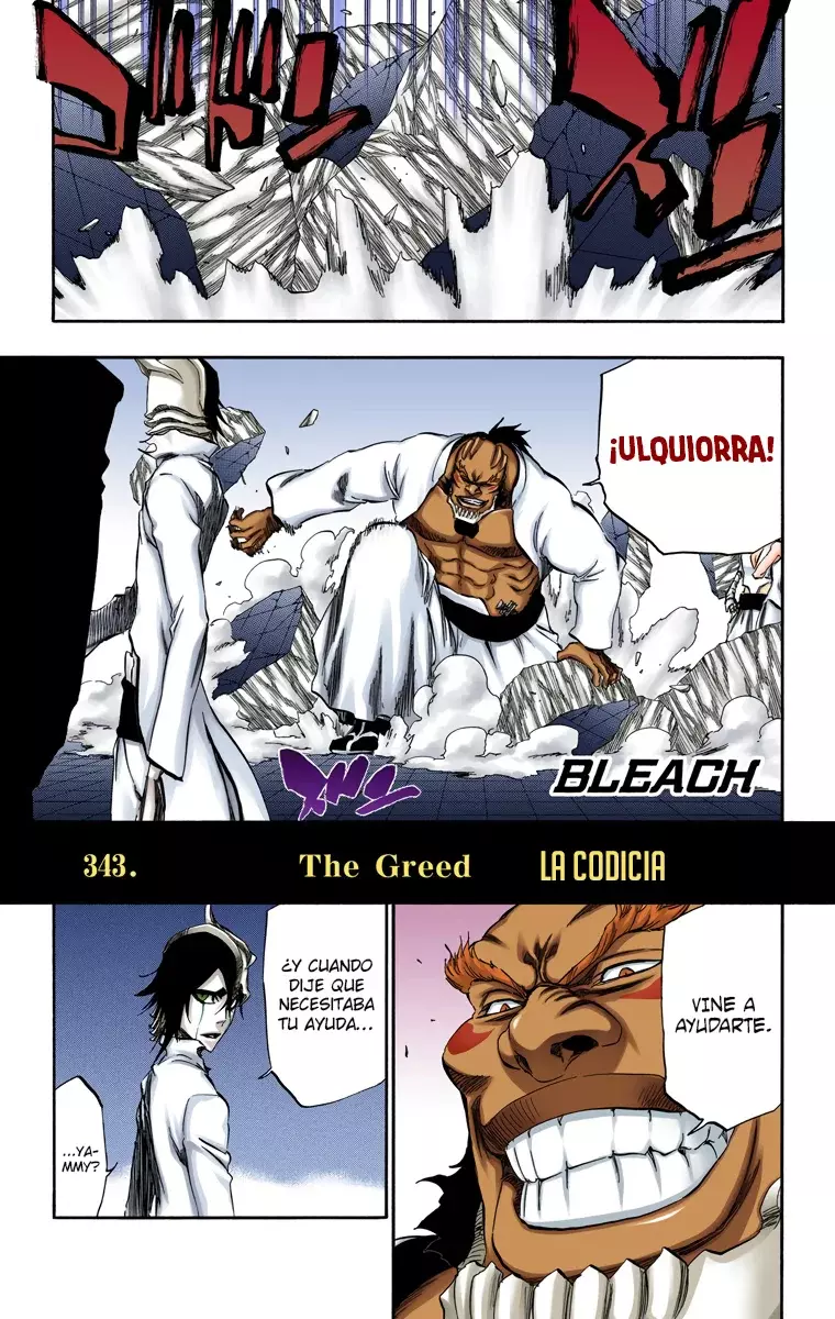 Bleach (Color) capítulo 343, página 2