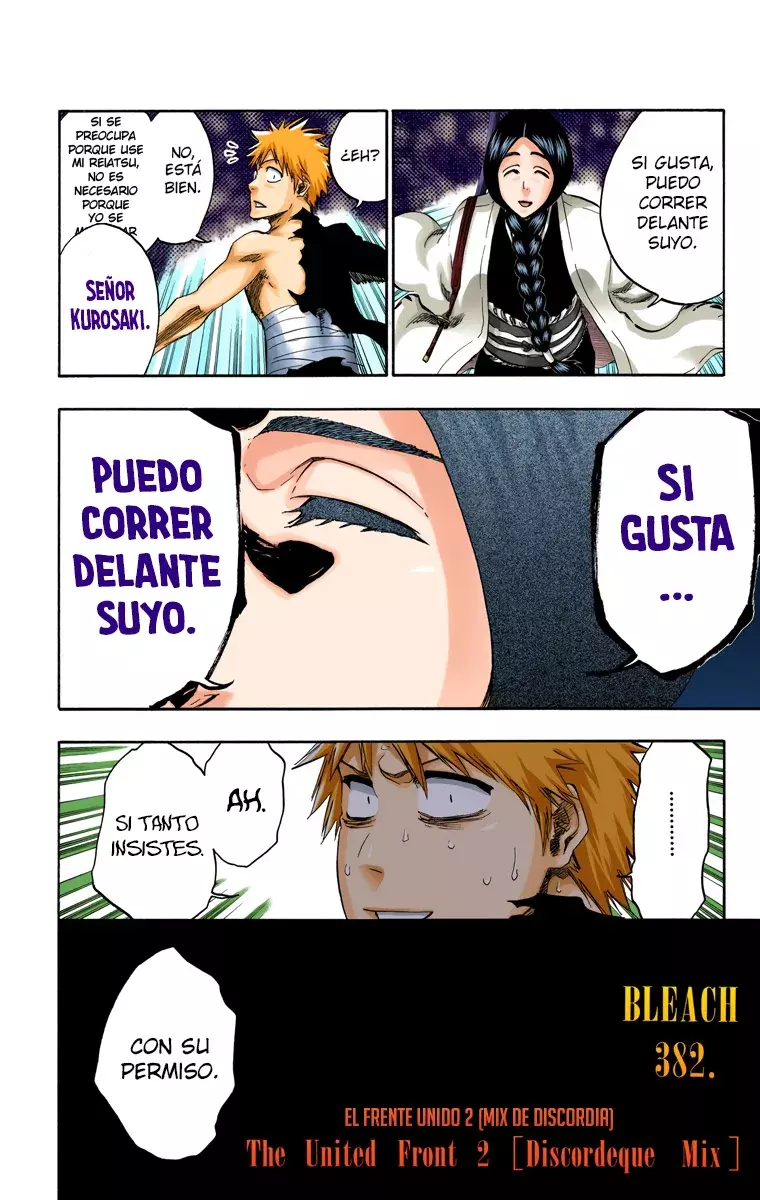 Bleach (Color) capítulo 382, página 3