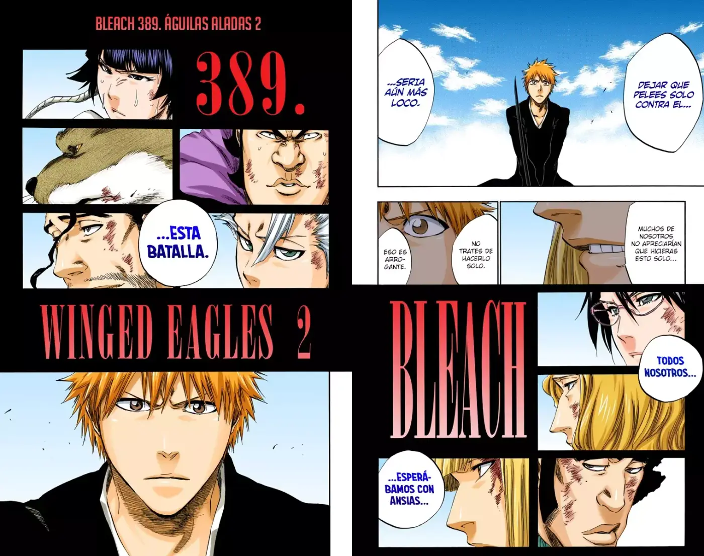 Bleach (Color) capítulo 389, página 3