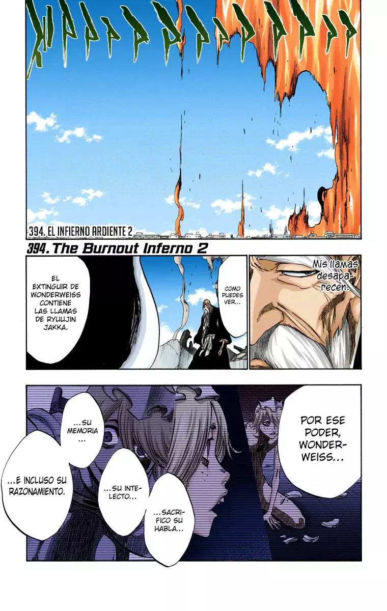 Bleach (Color) capítulo 394, página 2