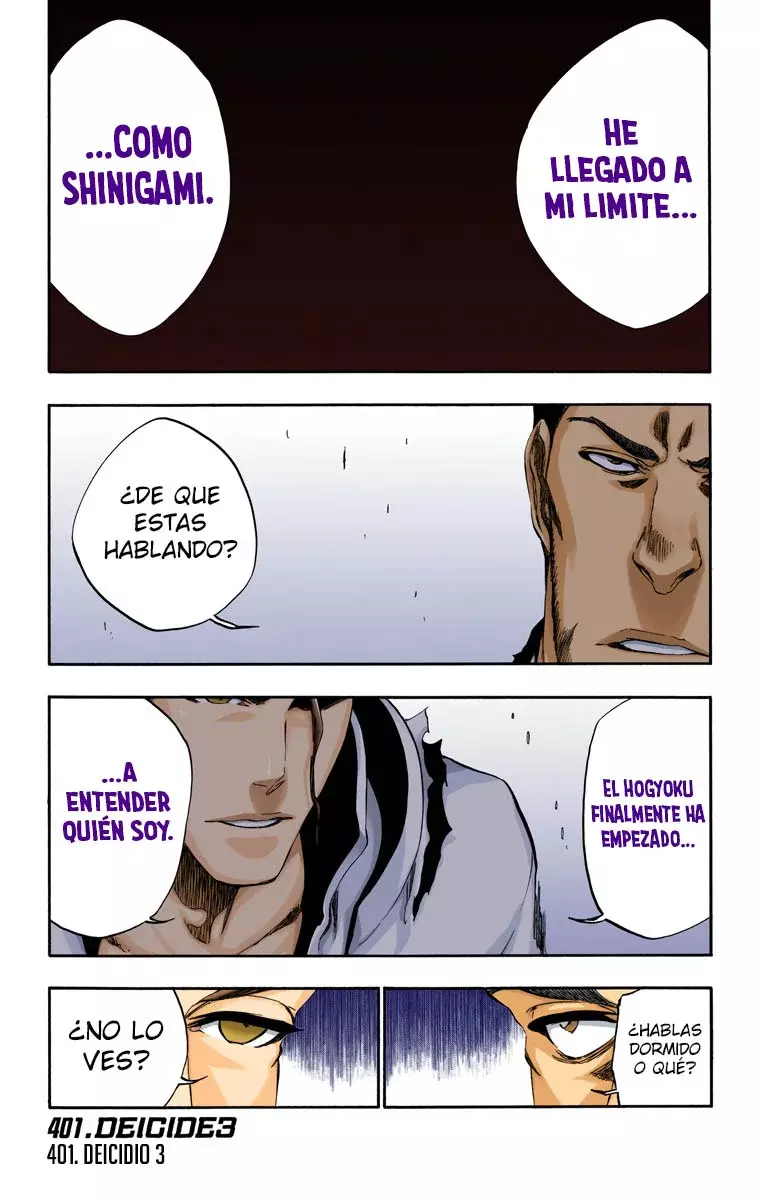 Bleach (Color) capítulo 401, página 2