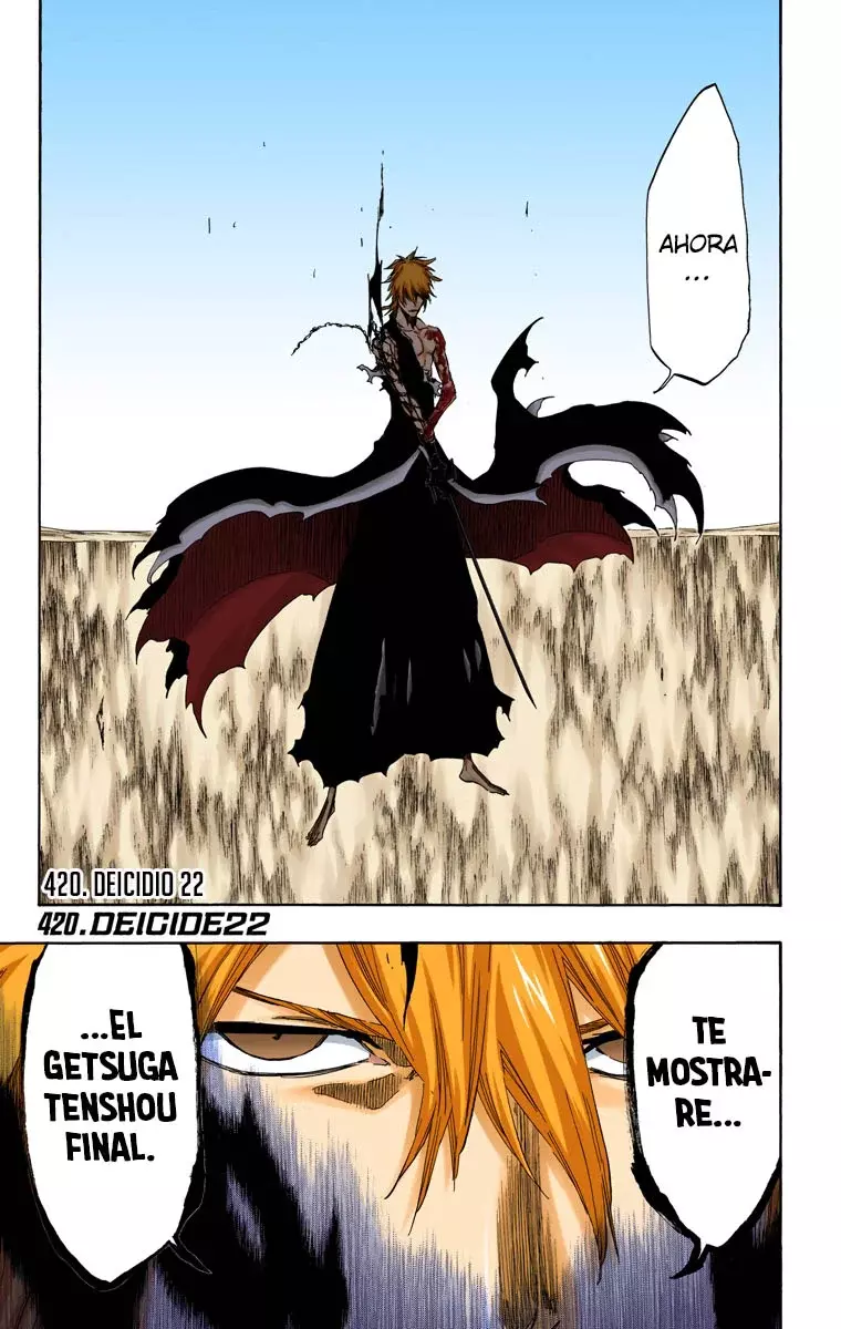 Bleach (Color) capítulo 420, página 2