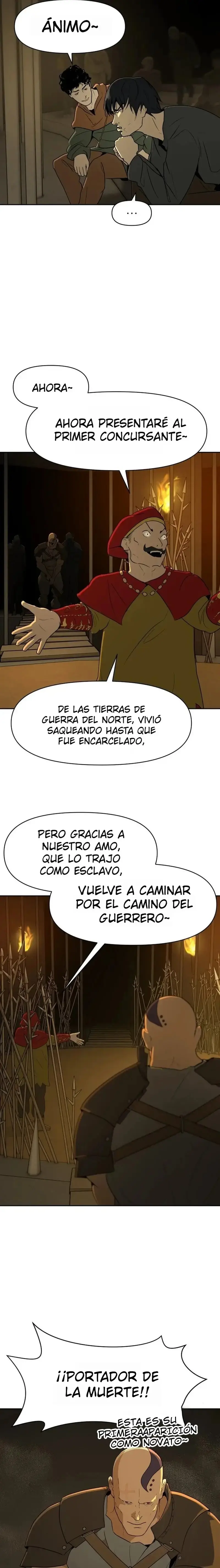 Cara feliz: De esclavo a leyenda de la arena. capítulo 1, página 20