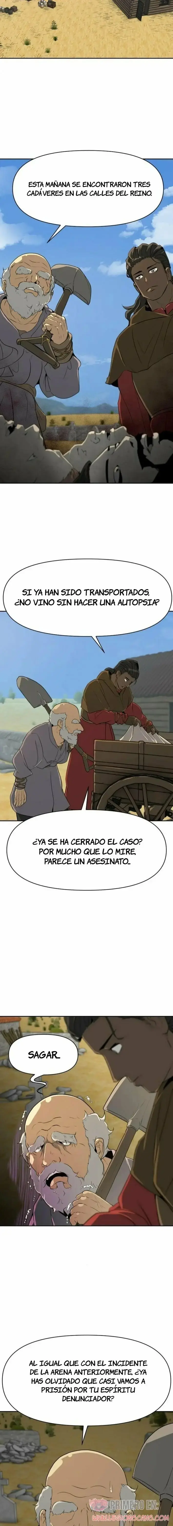 Cara feliz: De esclavo a leyenda de la arena. capítulo 10, página 3