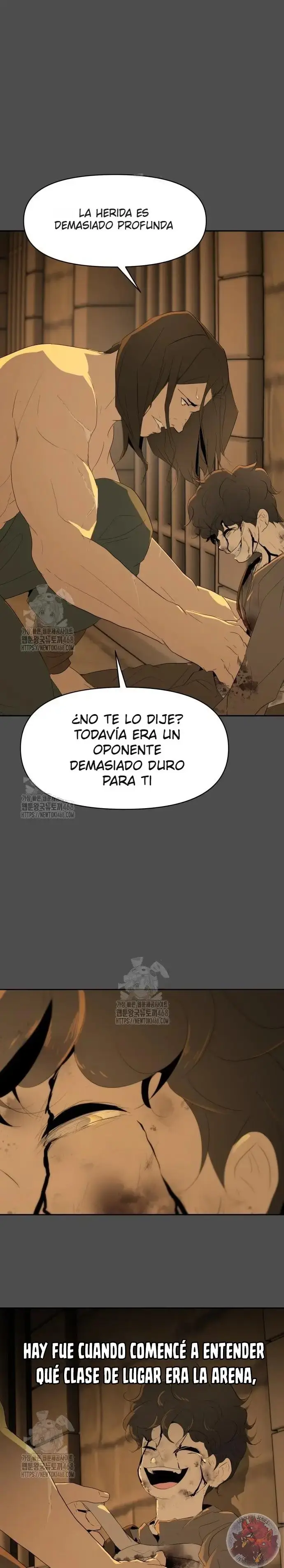 Cara feliz: De esclavo a leyenda de la arena. capítulo 17, página 4