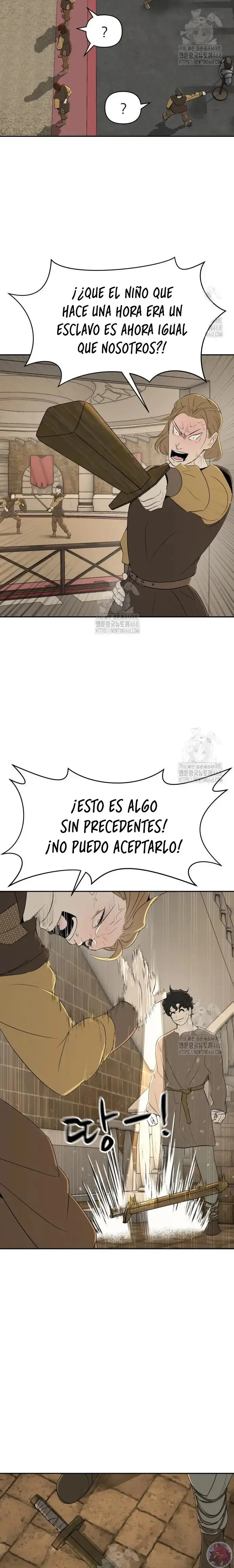 Cara feliz: De esclavo a leyenda de la arena. capítulo 18, página 14