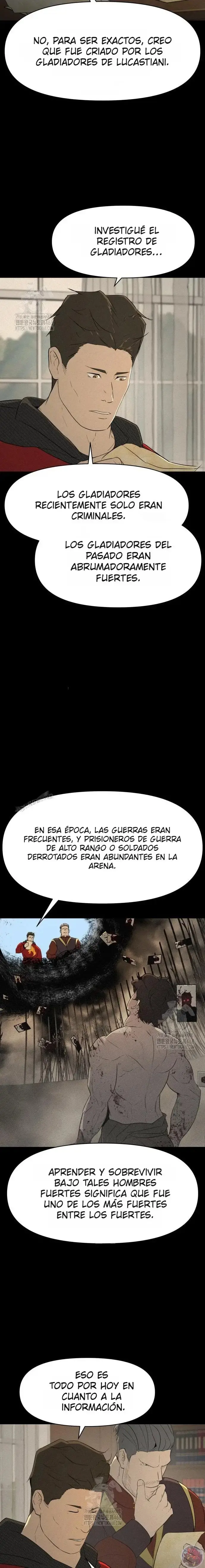 Cara feliz: De esclavo a leyenda de la arena. capítulo 19, página 9