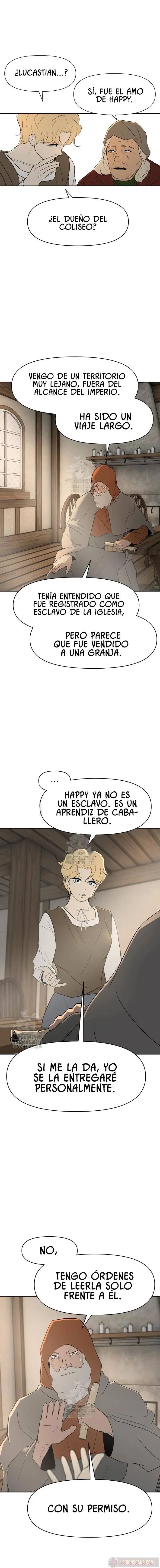 Cara feliz: De esclavo a leyenda de la arena. capítulo 27, página 14