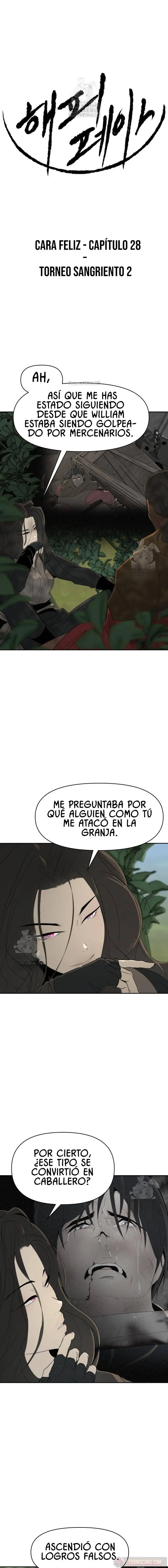 Cara feliz: De esclavo a leyenda de la arena. capítulo 28, página 1