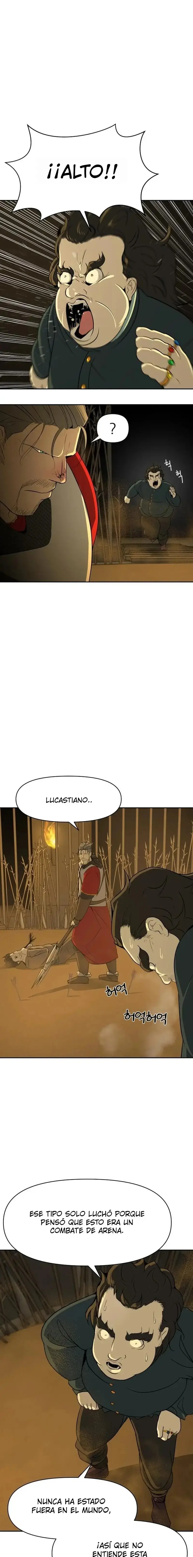 Cara feliz: De esclavo a leyenda de la arena. capítulo 4, página 3
