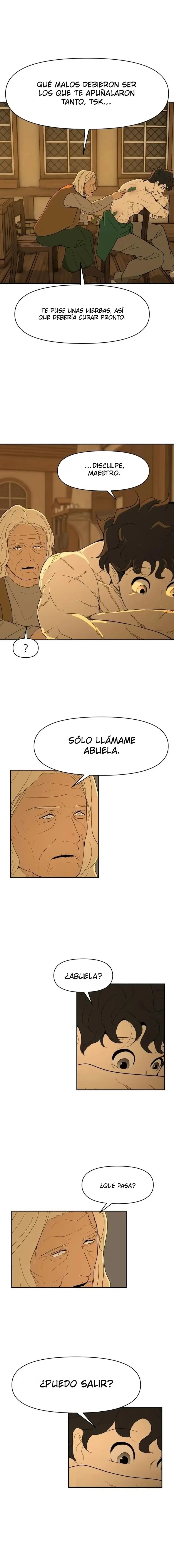 Cara feliz: De esclavo a leyenda de la arena. capítulo 5, página 8