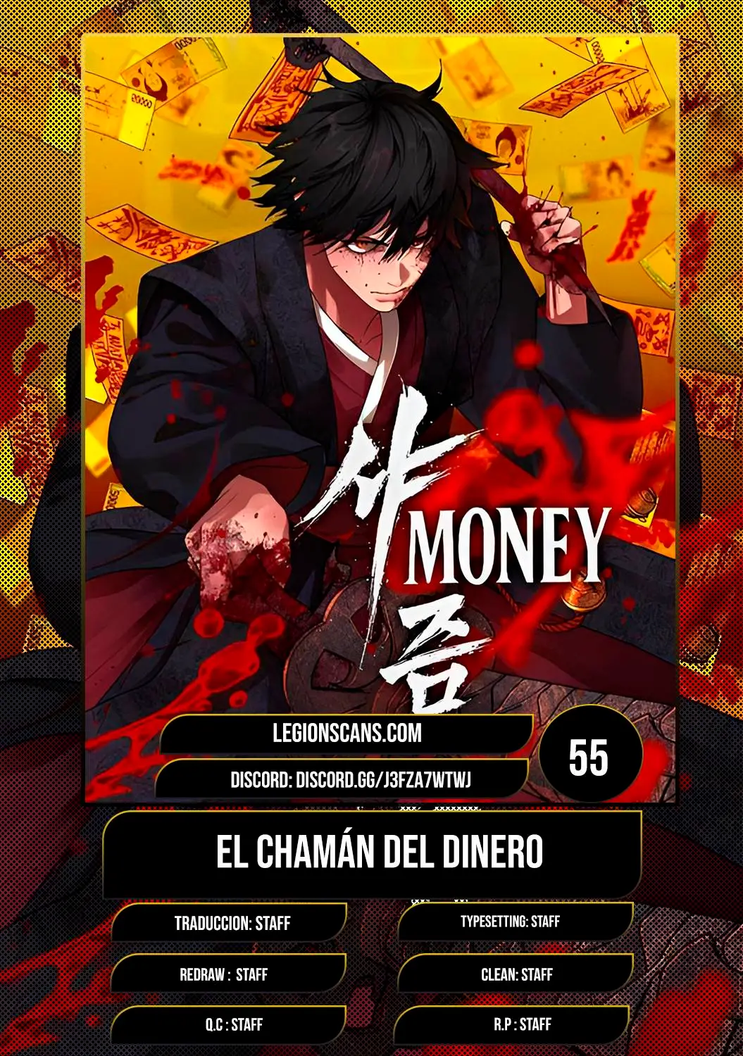 Chamán del dinero capítulo 55, página 1