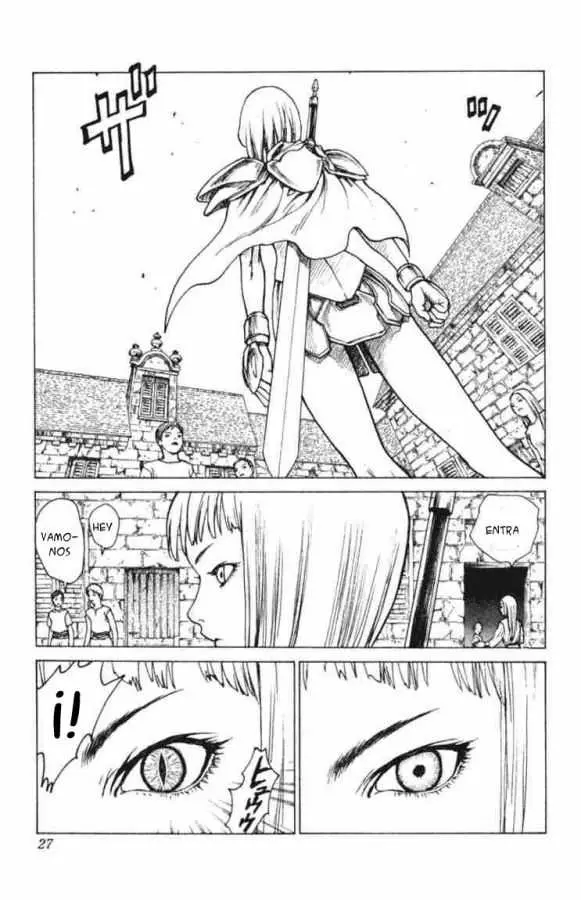 Claymore capítulo 1, página 24