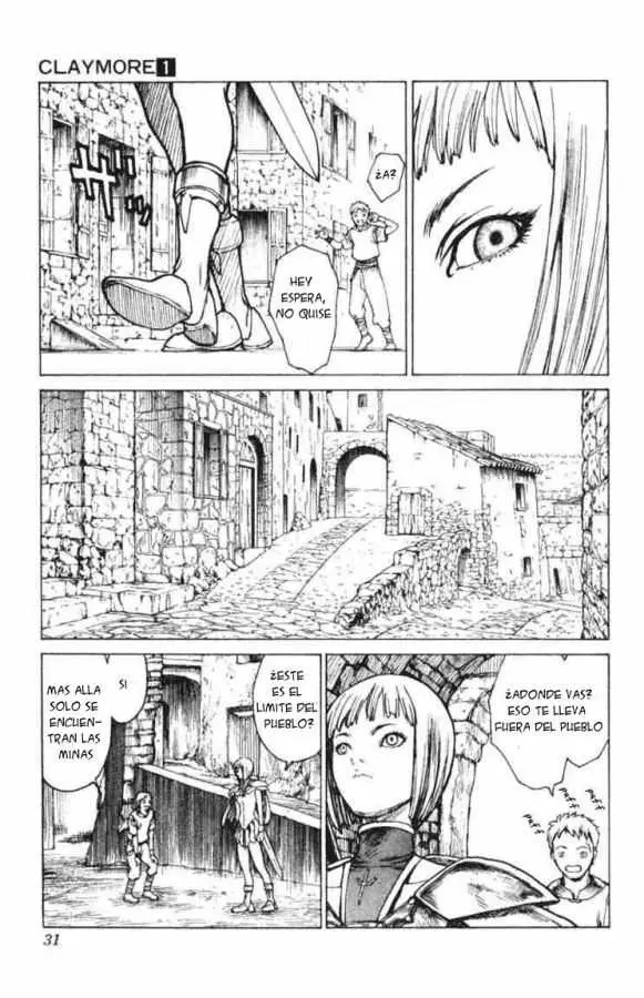 Claymore capítulo 1, página 28
