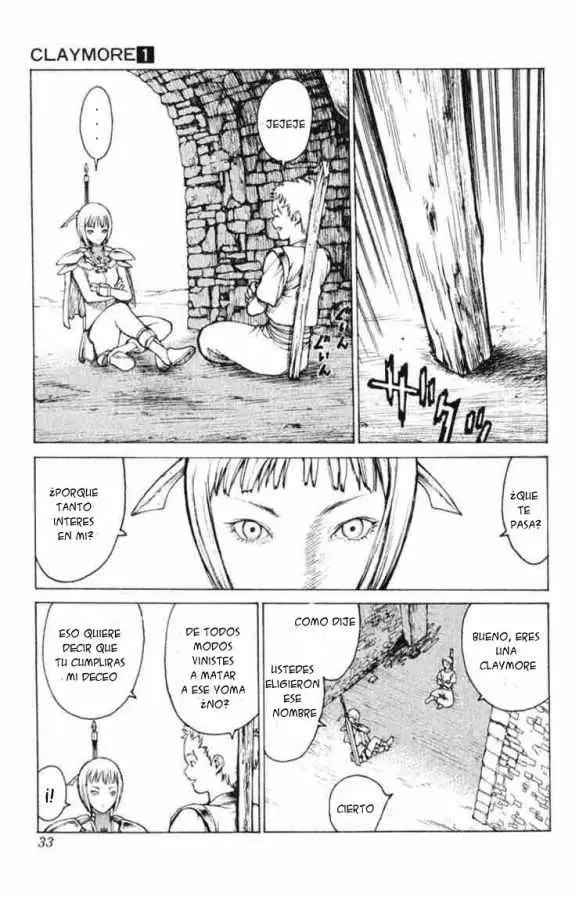 Claymore capítulo 1, página 30