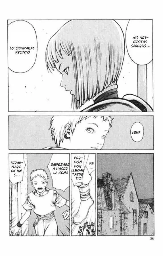 Claymore capítulo 1, página 33