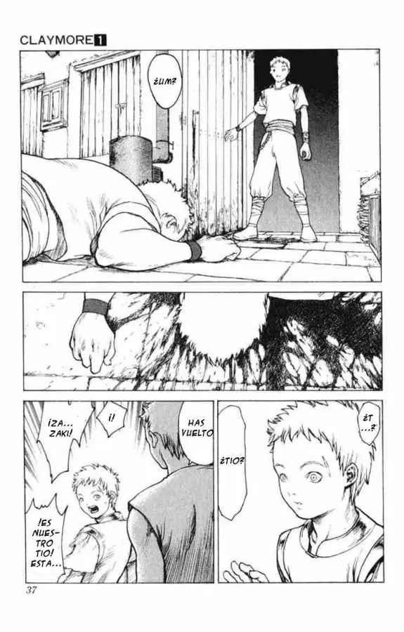 Claymore capítulo 1, página 34