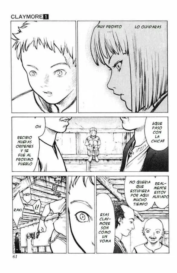 Claymore capítulo 1, página 59