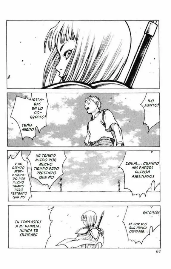 Claymore capítulo 1, página 62