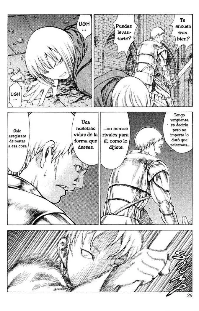 Claymore capítulo 10, página 22