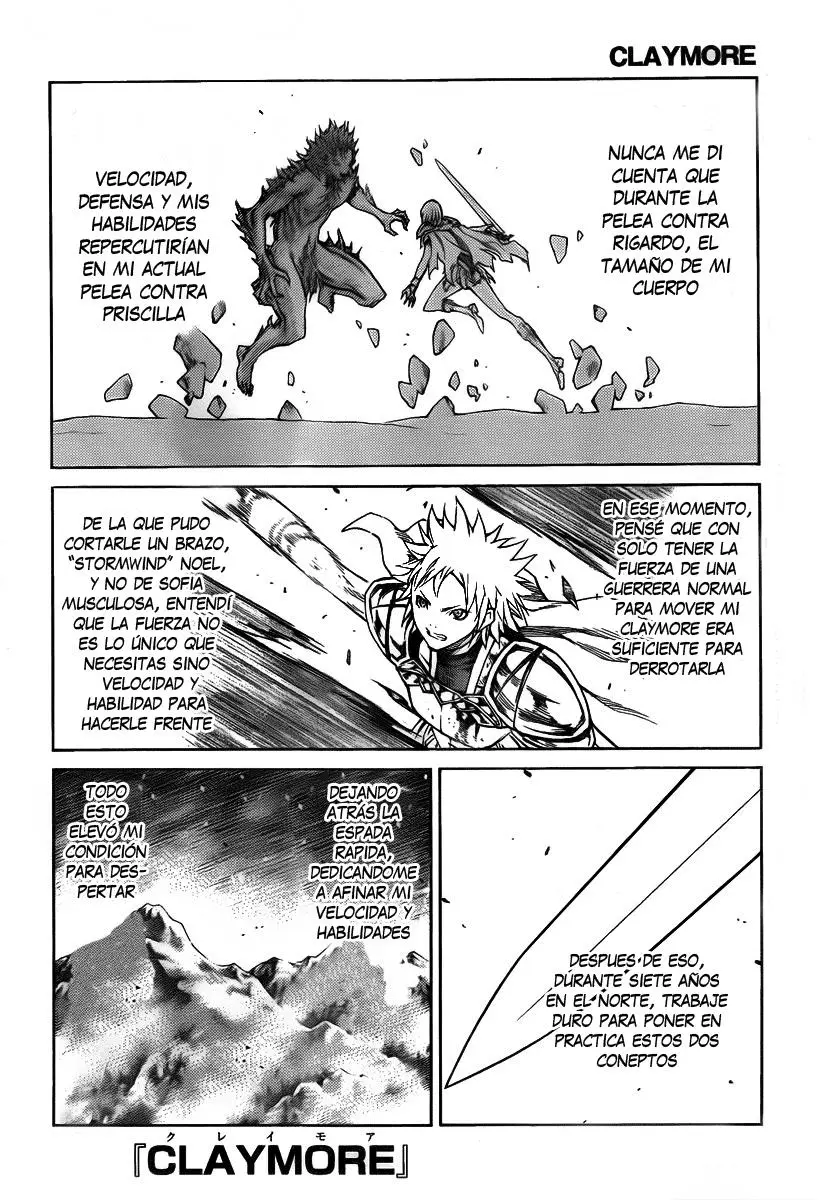 Claymore capítulo 101, página 3