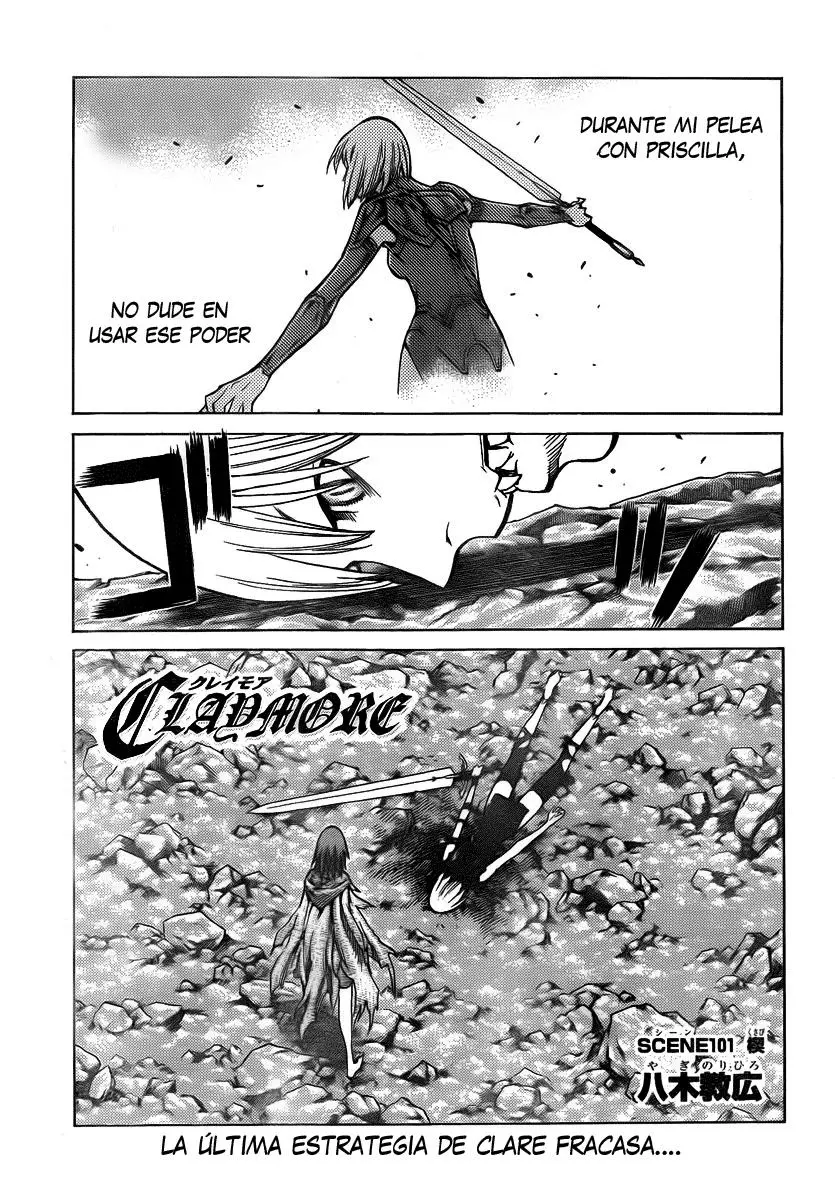 Claymore capítulo 101, página 4