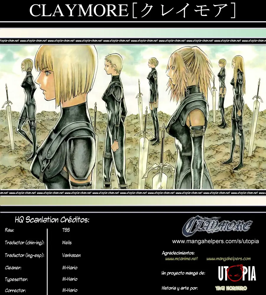 Claymore capítulo 103, página 1