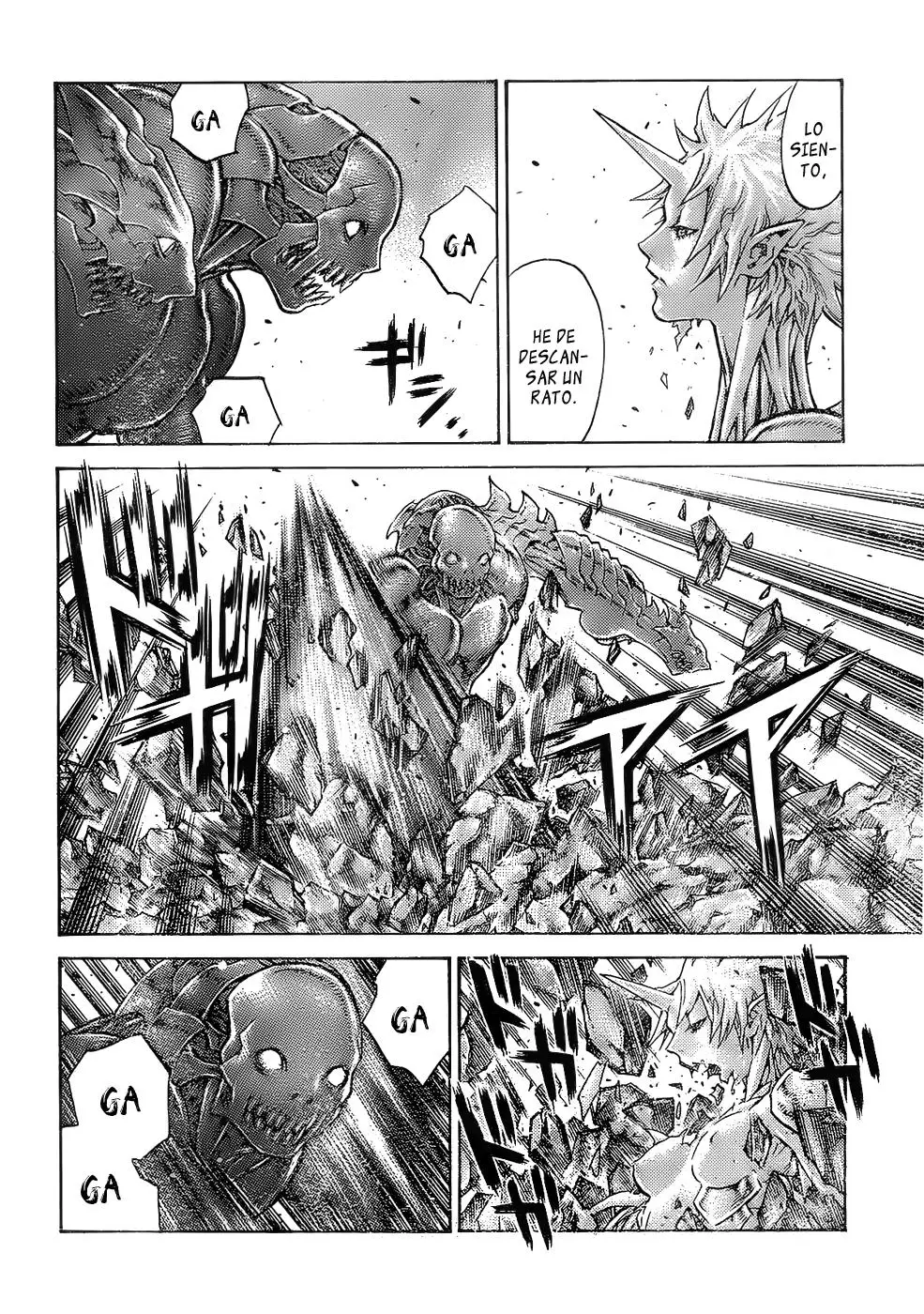 Claymore capítulo 103, página 16